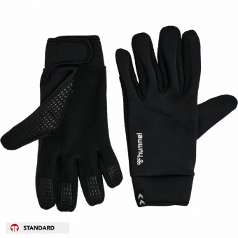 Handschuhe in schwarz 